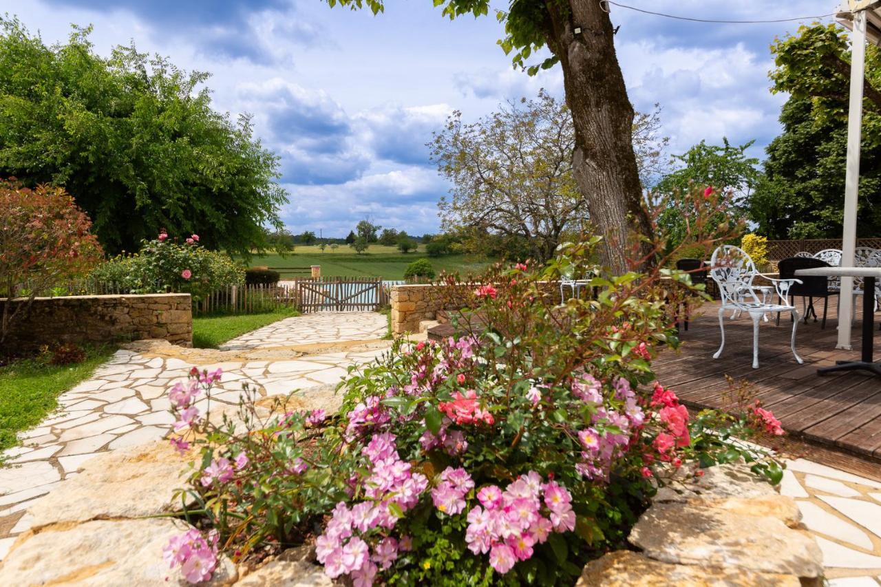 Hotel De La Ferme Lamy Meyrals Екстериор снимка